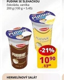 KAPUCÍN PUDINK SE ŠLEHAČKOU čokoláda, vanilka