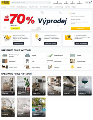 akční leták Sconto nábytek 13.6.2023-19.6.2023
