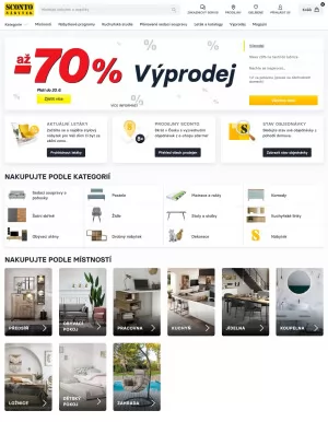 akční leták Sconto nábytek 13.6.2023-19.6.2023