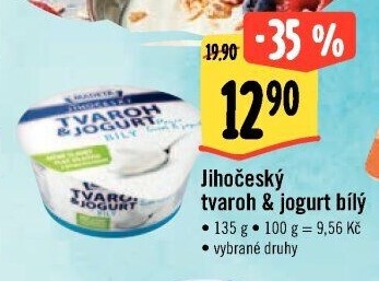 Dezert tvaroh s jogurtem bílý jihočeský Madeta