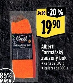 Farmářský zauzený bok Albert Gril