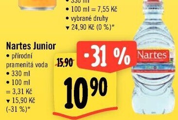 Kojenecká voda Junior Nartes