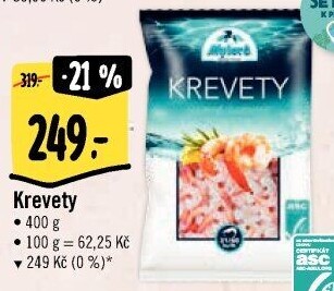 Krevety mražené Mylord