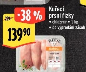 Kuřecí prsní řízky Albert