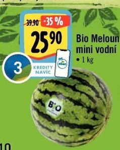 Meloun vodní Baby bio