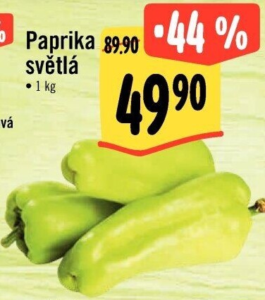 Paprika světlá
