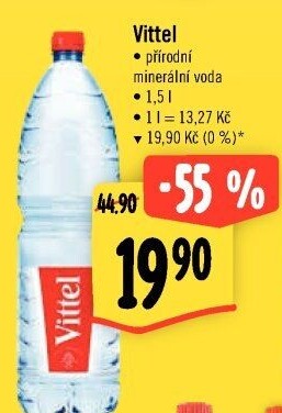 Přírodní voda Vittel