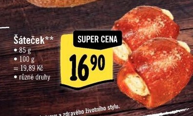 Šáteček s náplní