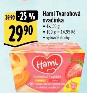 Svačinka tvarohová Hami