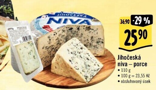 Sýr Niva Jihočeská 50% Madeta