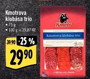 Trio klobásové Kmotr