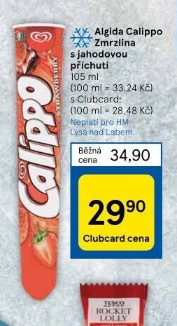 Algida Calippo Zmrzlina