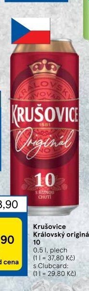 Krušovice Královský originál 10