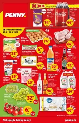 akční leták Penny Market 15.6.2023-21.6.2023