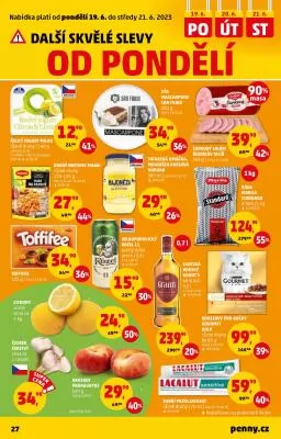 akční leták Penny Market 15.6.2023-21.6.2023