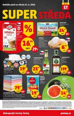 akční leták Penny Market 15.6.2023-21.6.2023