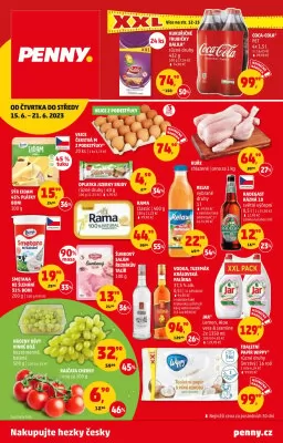 akční leták Penny Market 15.6.2023-21.6.2023