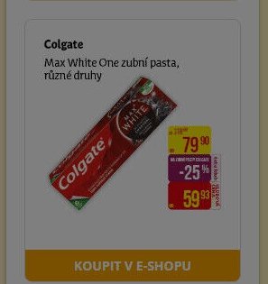 Colgate Max White One zubní pasta