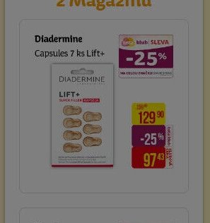 Diadermine Capsules 7 ks Lift+