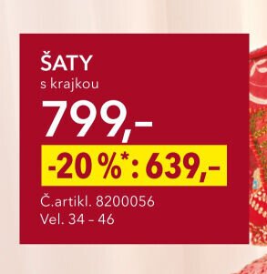 Šaty s krajkou