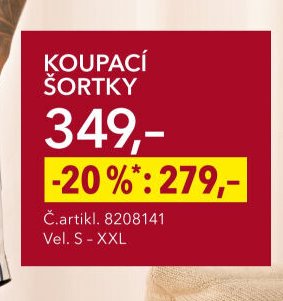 KOUPACÍ ŠORTKY