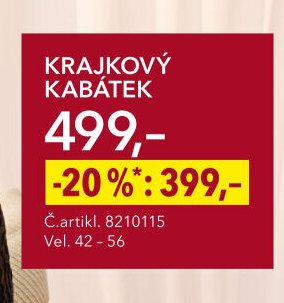 KRAJKOVÝ KABÁTEK