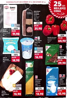 akční leták Kaufland 21.6.2023-27.6.2023