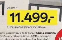 Zahradní sedací souprava