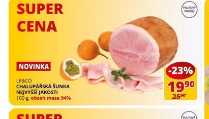 LE&CO CHALUPÁŘSKÁ ŠUNKA