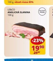 LE&CO ANGLICKÁ SLANINA