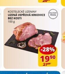 KOSTELECKÉ UZENINY UZENÁ VEPŘOVÁ KRKOVICE BEZ KOSTI
