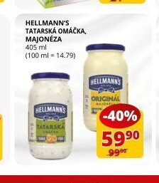 HELLMANN'S TATARSKÁ OMÁČKA, MAJONÉZA