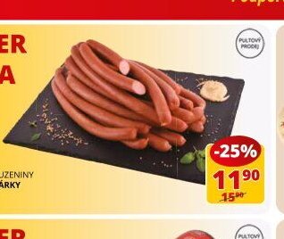 Kostelecké uzeniny Javořické párky