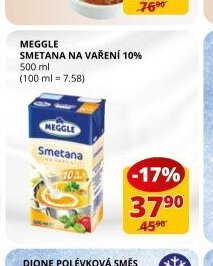 MEGGLE SMETANA NA VAŘENÍ 10%