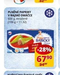 PLNĚNÉ PAPRIKY V RAJSKÉ OMÁČCE