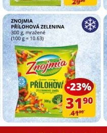 ZNOJMIA PŘÍLOHOVÁ ZELENINA