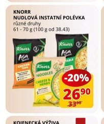Knorr nudlová instantní polévka