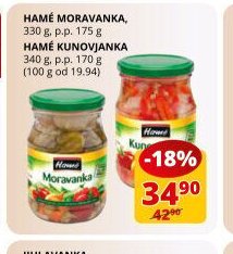 Hamé Moravanka, Kunovjanka