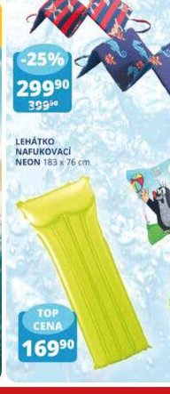 Lehátko nafukovací neon