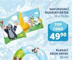 Nafukovací rukávky Krtek