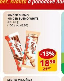 KINDER BUENO, KINDER BUENO WHITE