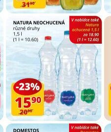 NATURA NEOCHUCENÁ