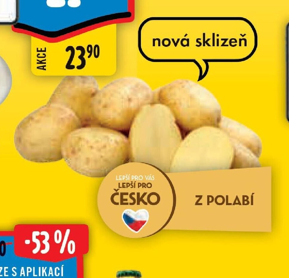 Brambory konzumní rané