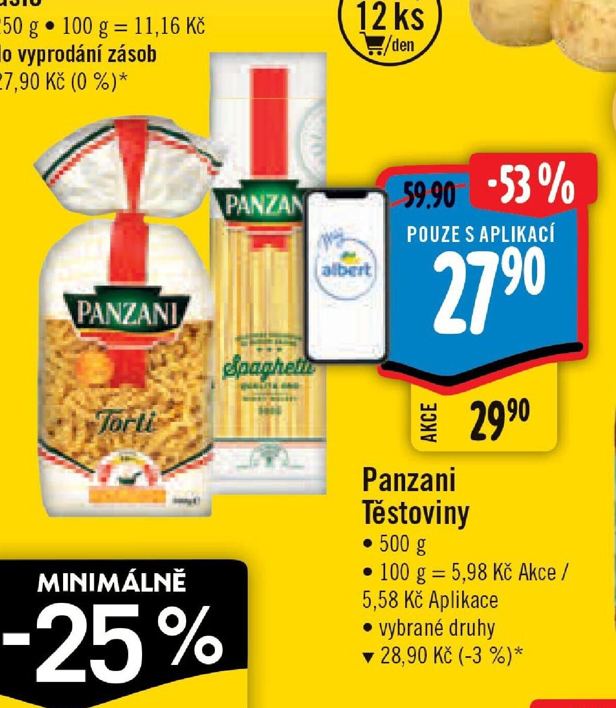 Panzani Těstoviny
