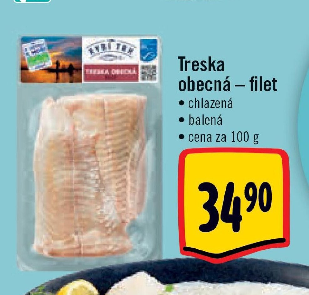 Treska obecná – filet