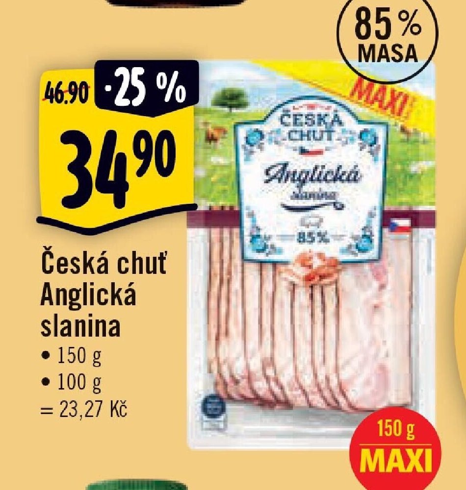 Česká chuť Anglická slanina