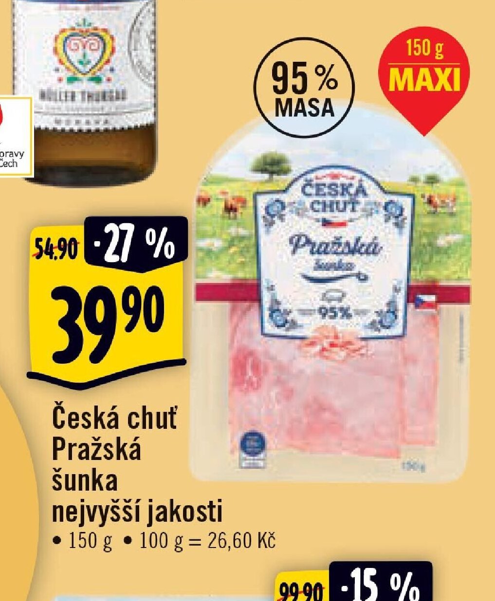 Česká chuť Pražská šunka