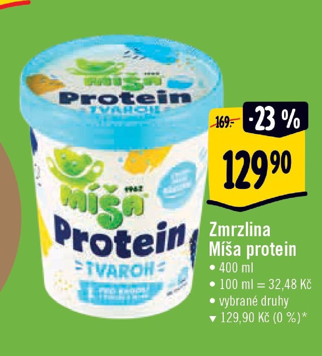 Zmrzlina Míša protein