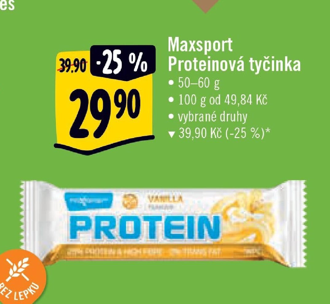 Maxsport Proteinová tyčinka