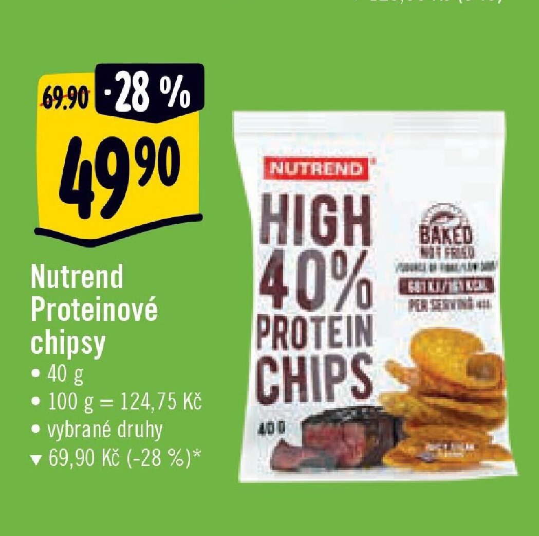 Nutrend Proteinové chipsy